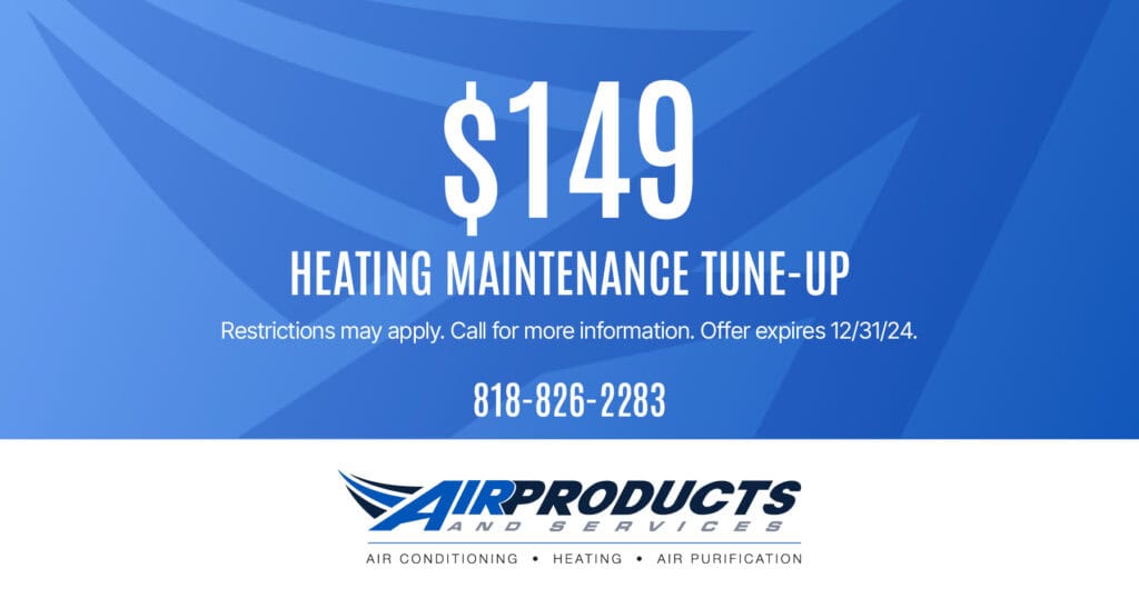 $149 Heating Maintenance Tune-up. Coupon. Air Products & Services.