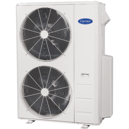 Carrier 38MGHB Multi-Zone High-Heat Heat Pump with Basepan Heater.